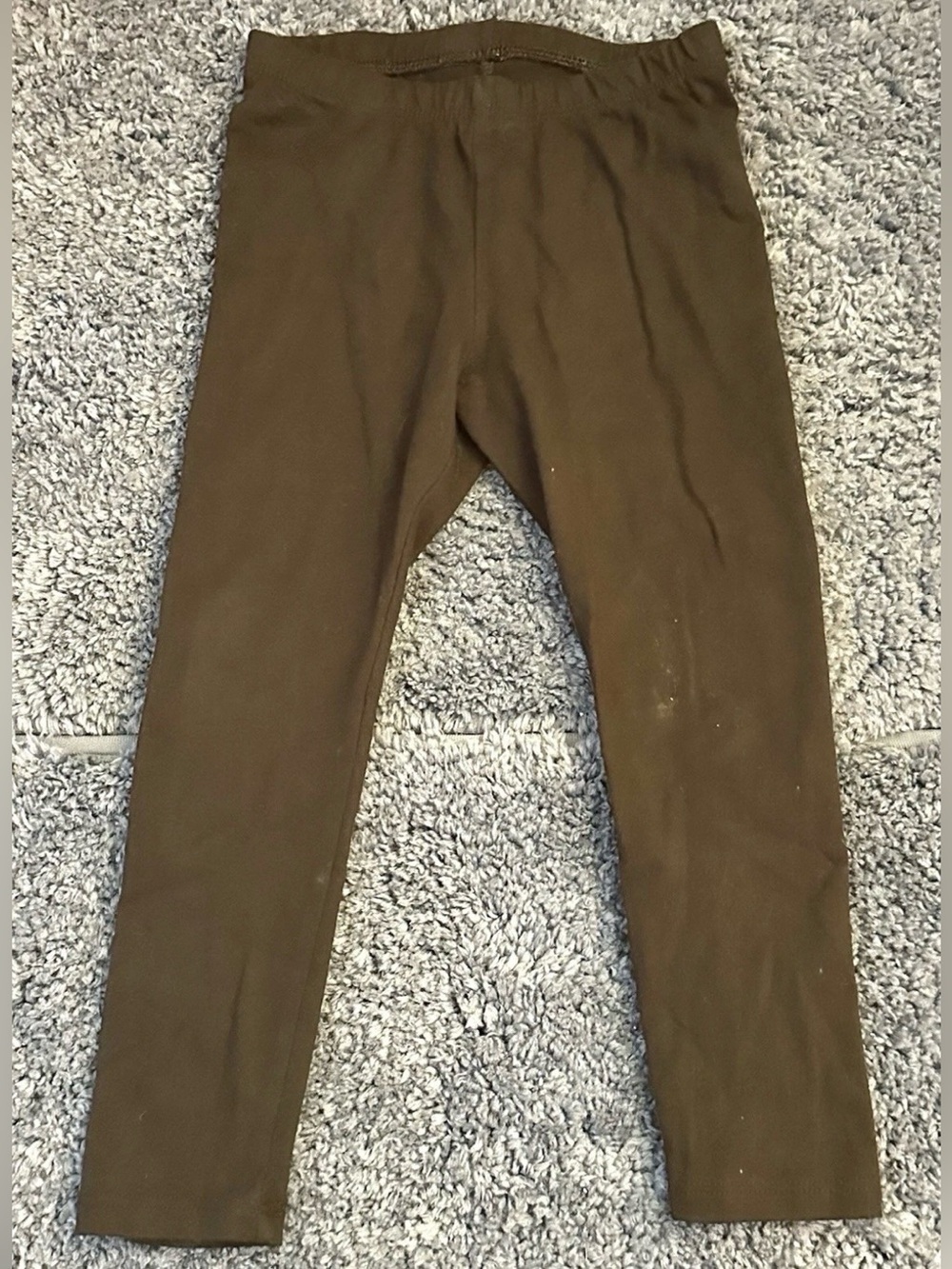 Cat & Jack Toddler Girls 3T Black Stretch Elastic Waist Tapered Casual Pants